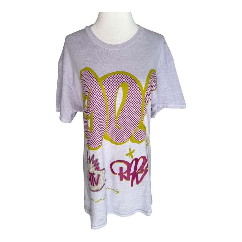 MTV Graphic T Shirt Top Mauve Purple MTV 90s Music Television 2024 NWT